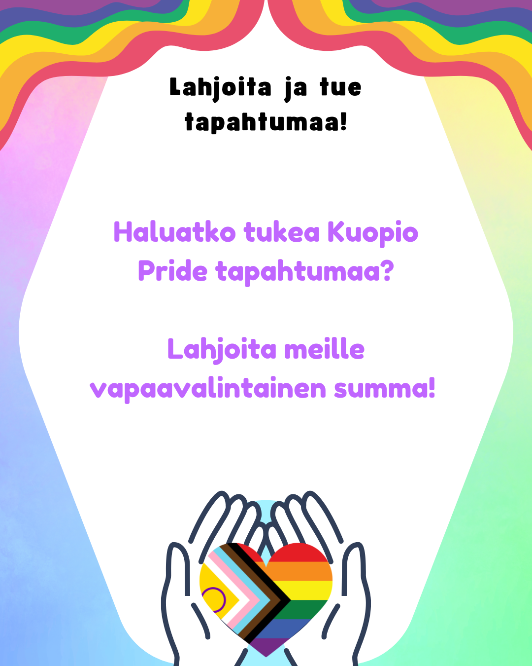 Lahjoita ja tue tapahtumaa